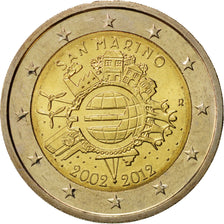 San Marino, 2 Euro, 2012, Bi-Metallic, KM:486