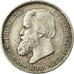 Coin, Brazil, Pedro II, 200 Reis, 1868, VF(30-35), Silver, KM:471
