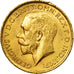 Moneta, Australia, George V, Sovereign, 1913, Sydney, SPL, Oro, KM:29