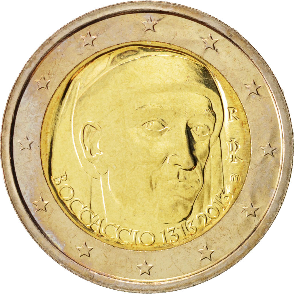 Italy, 2 Euro, 2013, Bi-Metallic, KM:New