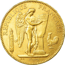Münze, Frankreich, Génie, 100 Francs, 1879, Paris, SS+, Gold, KM:832