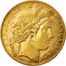 Moneda, Francia, Marianne, 10 Francs, 1899, Paris, EBC, Oro, KM:846