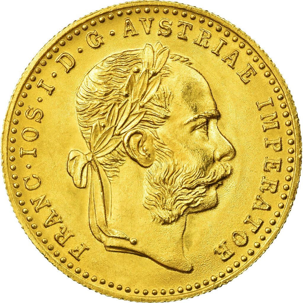 Coin, Austria, Franz Joseph I, Ducat, 1915, Official restrike, MS(64), Gold