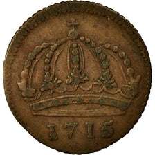 Coin, Sweden, Carl XII, Daler, 1715, VF(30-35), Copper, KM:352