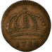 Coin, Sweden, Carl XII, Daler, 1715, VF(30-35), Copper, KM:352