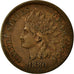 Coin, United States, Indian Head Cent, 1880, Philadelphia, AU(50-53)