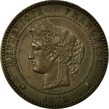 Munten, Frankrijk, Cérès, 10 Centimes, 1873, Paris, ZF+, Bronze, KM:815.1