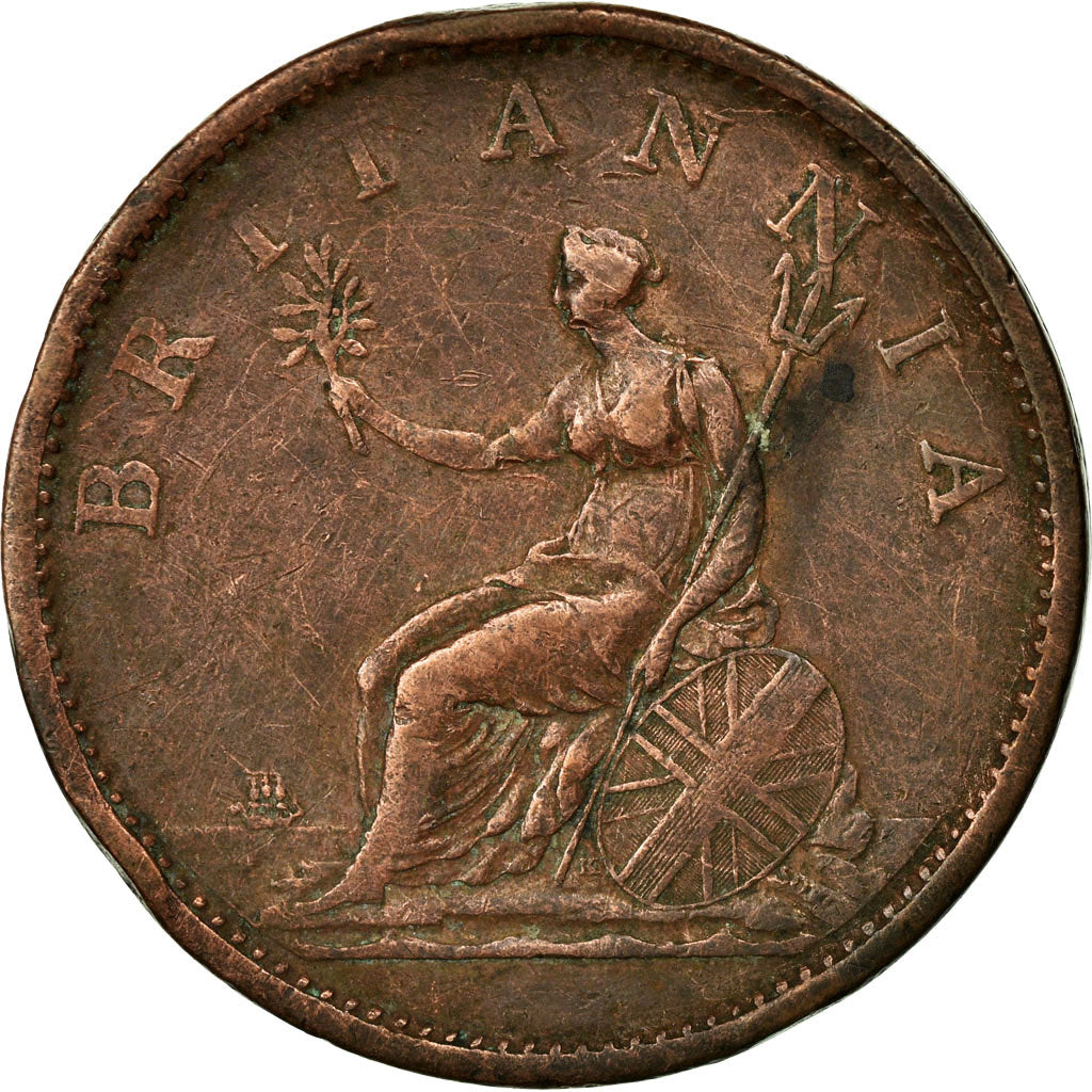 Coin, Great Britain, George III, Penny, 1806, Soho, VF(30-35), Copper, KM:663