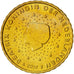 Niederlande, 10 Euro Cent, 2012, Brass, KM:268