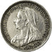 Coin, Great Britain, Victoria, 2 Pence, 1900, MS(60-62), Silver, KM:776