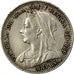 Coin, Great Britain, Victoria, 3 Pence, 1898, AU(55-58), Silver, KM:758