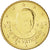 VATICAN CITY, 50 Euro Cent, 2011, MS(65-70), Brass, KM:387