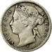Coin, Mauritius, Victoria, 20 Cents, 1877, Heaton, VF(30-35), Silver, KM:11.1
