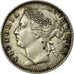 Coin, Straits Settlements, Victoria, 10 Cents, 1881, EF(40-45), Silver, KM:11
