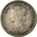Münze, INDIA-BRITISH, Victoria, 1/4 Rupee, 1887, Bombay, S+, Silber, KM:490