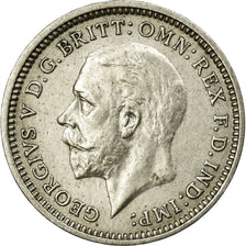Coin, Great Britain, George V, 3 Pence, 1935, AU(55-58), Silver, KM:831