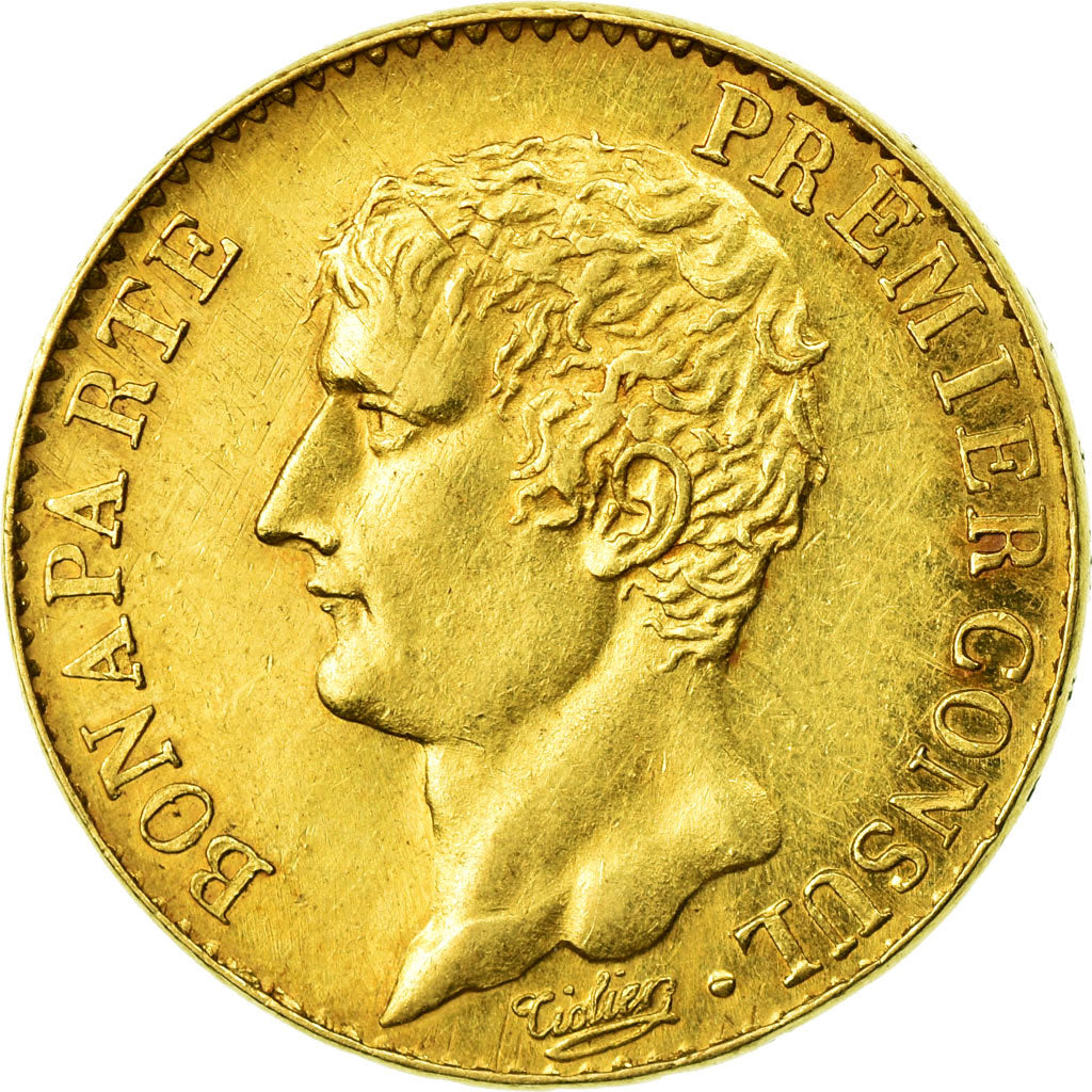 Munten, Frankrijk, Napoléon I, 20 Francs, Jaar 12 (1804), Paris, PR, Goud