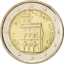 San Marino, 2 Euro, 2010, Bi-Metallic, KM:486