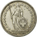 Coin, Switzerland, 2 Francs, 1909, Bern, EF(40-45), Silver, KM:21