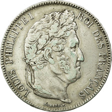 Moneta, Francia, Louis-Philippe, 5 Francs, 1832, Lille, BB, Argento, KM:749.13