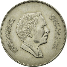 Coin, Jordan, Hussein, 100 Fils, Dirham, 1991, AU(55-58), Copper-nickel, KM:40