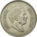 Coin, Jordan, Hussein, 100 Fils, Dirham, 1991, AU(55-58), Copper-nickel, KM:40