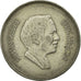 Coin, Jordan, Hussein, 50 Fils, 1/2 Dirham, 1984, EF(40-45), Copper-nickel