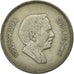 Coin, Jordan, Hussein, 50 Fils, 1/2 Dirham, 1978, VF(30-35), Copper-nickel