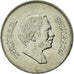 Coin, Jordan, Hussein, 25 Fils, 1/4 Dirham, 1991, MS(60-62), Copper-nickel