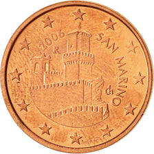San Marino, 5 Euro Cent, 2006, Copper Plated Steel, KM:442