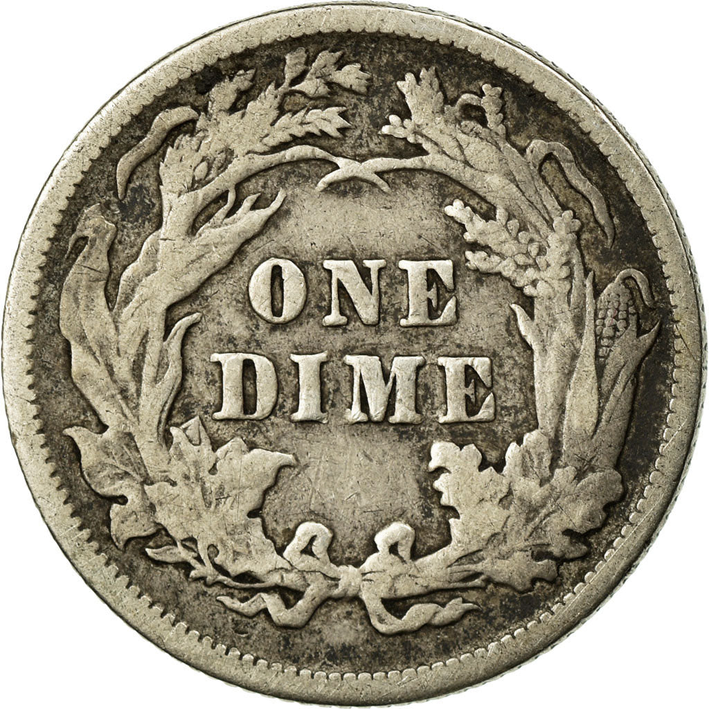 Moneda, Estados Unidos, Seated Liberty Dime, Dime, 1887, U.S. Mint