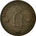 Moneta, Svezia, Oscar I, 1/2 Ore, 1858, MB+, Bronzo, KM:686
