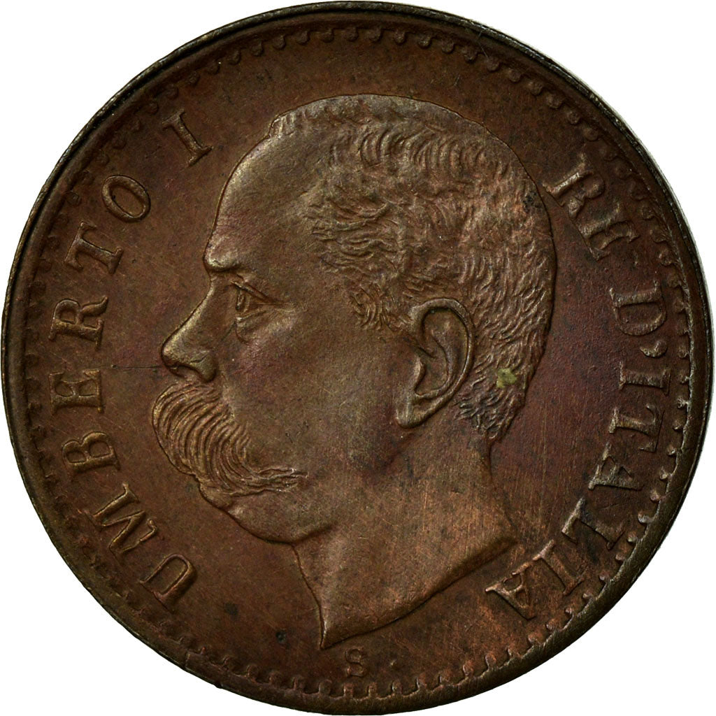 Coin, Italy, Umberto I, Centesimo, 1900, Rome, MS(60-62), Copper, KM:29