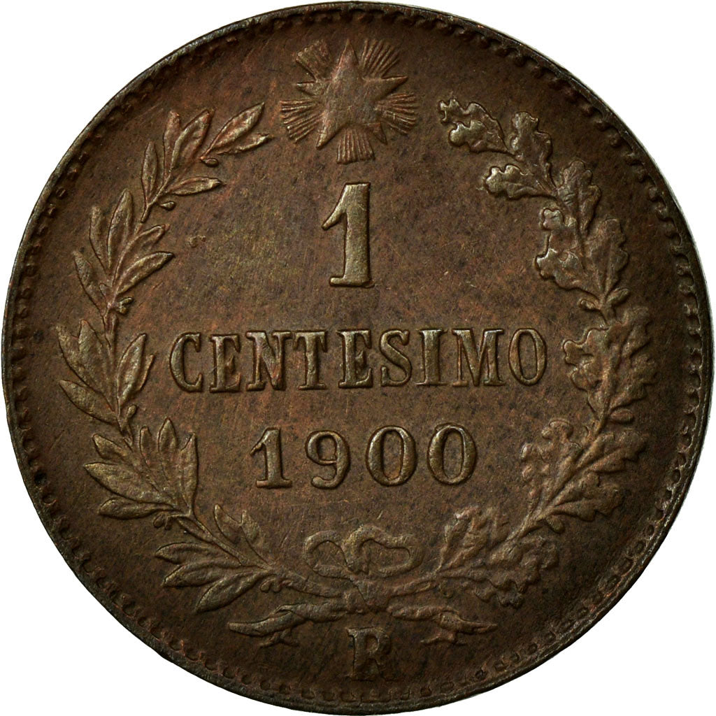 Coin, Italy, Umberto I, Centesimo, 1900, Rome, MS(60-62), Copper, KM:29
