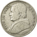 Coin, Vatican, Pius IX, 20 Baiocchi, 1865, Rome, VF(30-35), Silver