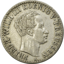 Münze, Deutsch Staaten, PRUSSIA, Friedrich Wilhelm III, 1/6 Thaler, 1822