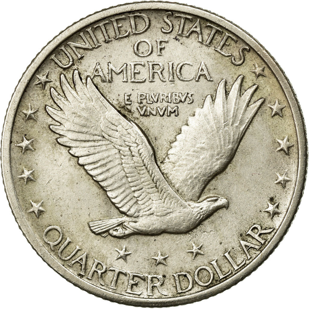 Coin, United States, Standing Liberty Quarter, 1918, Philadelphia, EF(40-45)