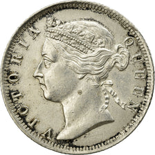 Coin, Straits Settlements, Victoria, 20 Cents, 1901, AU(50-53), Silver, KM:12