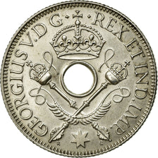 Coin, NEW GUINEA, George V, Shilling, 1935, MS(60-62), Silver, KM:5