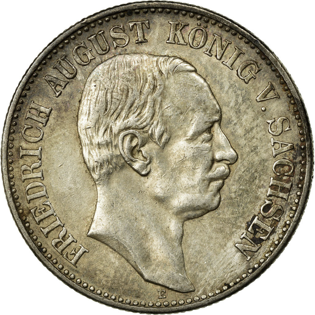 Coin, German States, SAXONY-ALBERTINE, Friedrich August III, 2 Mark, 1911