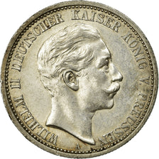 Münze, Deutsch Staaten, PRUSSIA, Wilhelm II, 2 Mark, 1907, Berlin, SS, Silber
