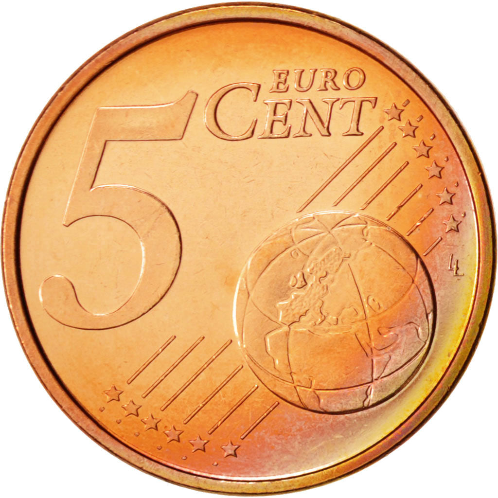 Finland, 5 Euro Cent, 2010, MS(65-70), Copper Plated Steel, KM:100