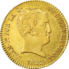 Moneda, España, Ferdinand VII, 80 Reales, 1822, Madrid, EBC, Oro, KM:564.2