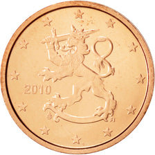 Finland, 2 Euro Cent, 2010, Copper Plated Steel, KM:99