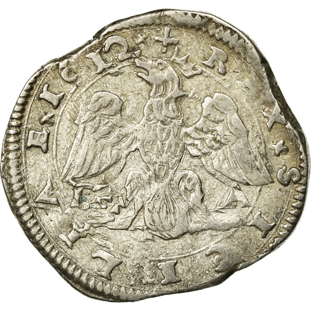 Moneta, STATI ITALIANI, SICILY, Filippo III, 4 Tari, 1612, Messina, BB, Argento