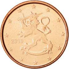 Finland, Euro Cent, 2010, Copper Plated Steel, KM:98