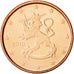 Finland, Euro Cent, 2010, Copper Plated Steel, KM:98