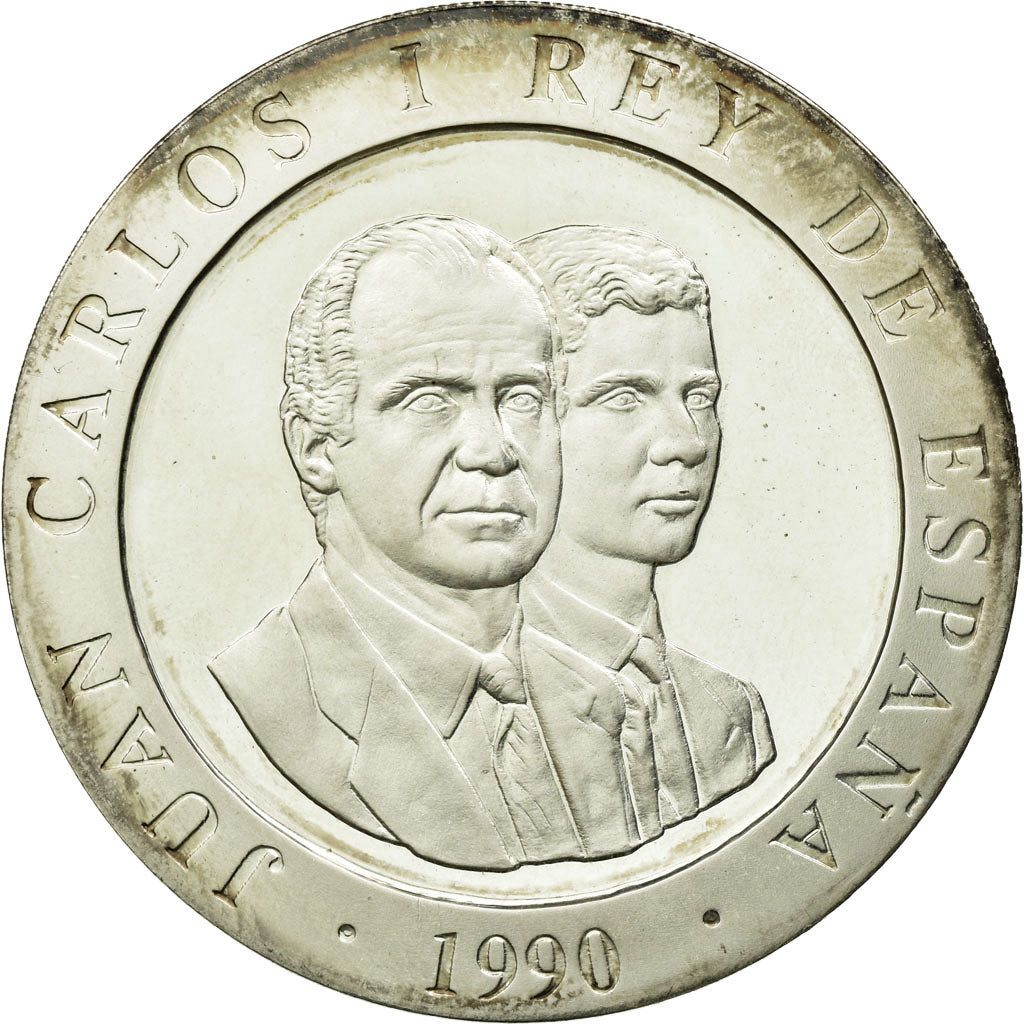 Münze, Spanien, Juan Carlos I, Barcelona Olympics, 2000 Pesetas, 1990, Madrid