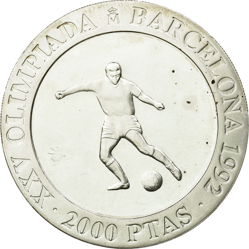Münze, Spanien, Juan Carlos I, Barcelona Olympics, 2000 Pesetas, 1990, Madrid