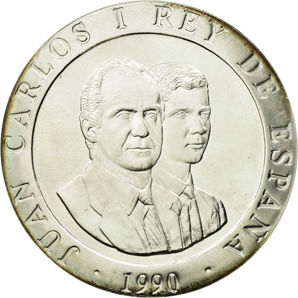 Coin, Spain, Juan Carlos I, Barcelona Olympics, 2000 Pesetas, 1990, Madrid